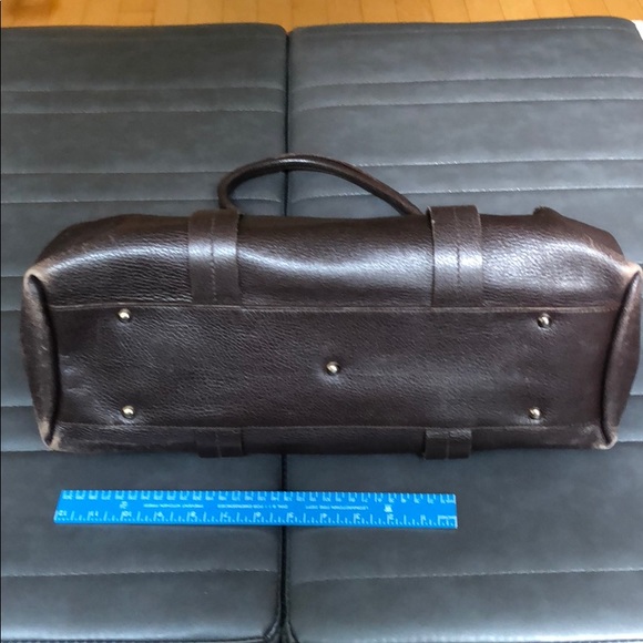 Brown leather Ferragamo purse - Picture 3 of 7